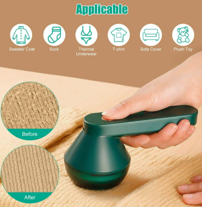 Premium Rechargeable Fabric Lint Remover